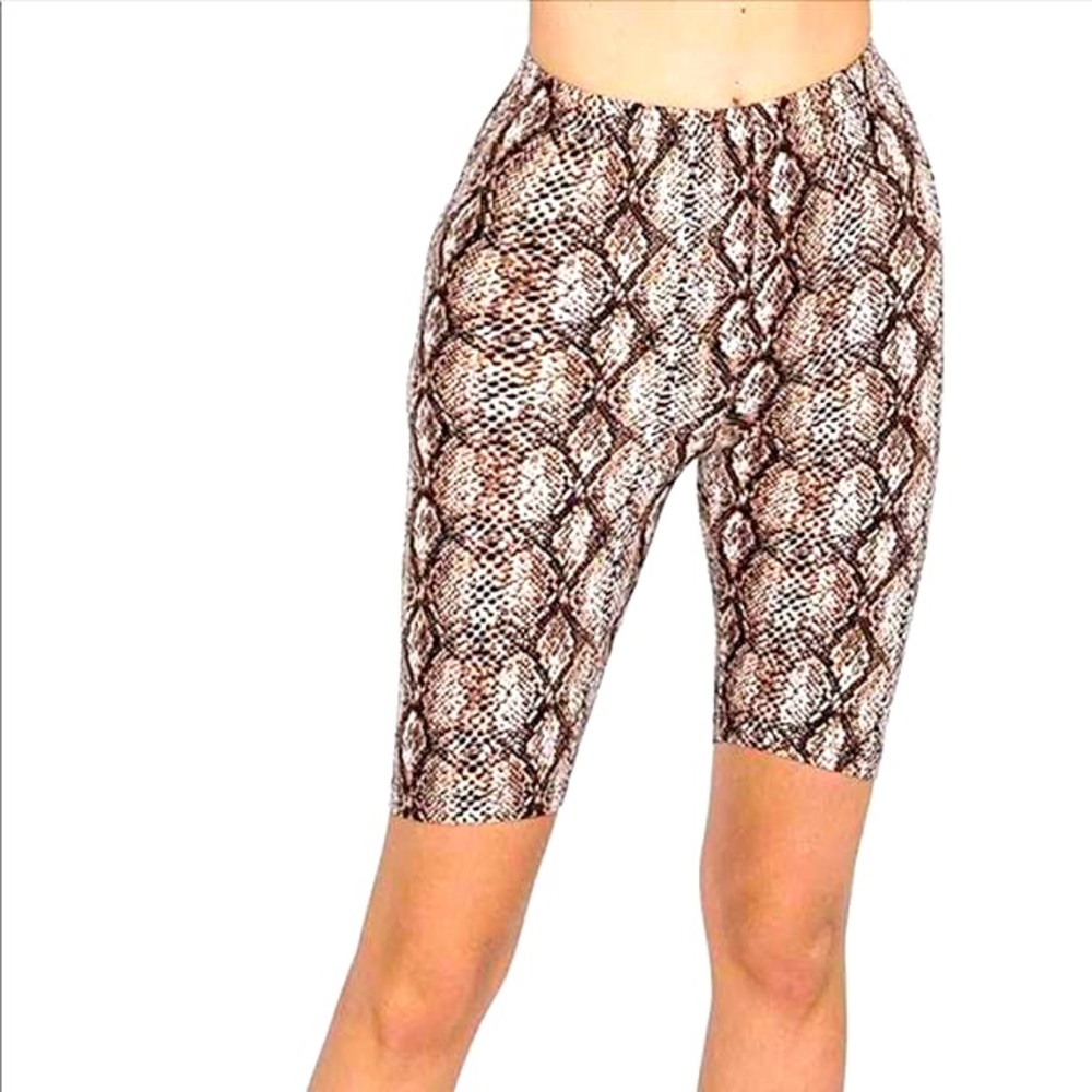Snakeskin Bike Short